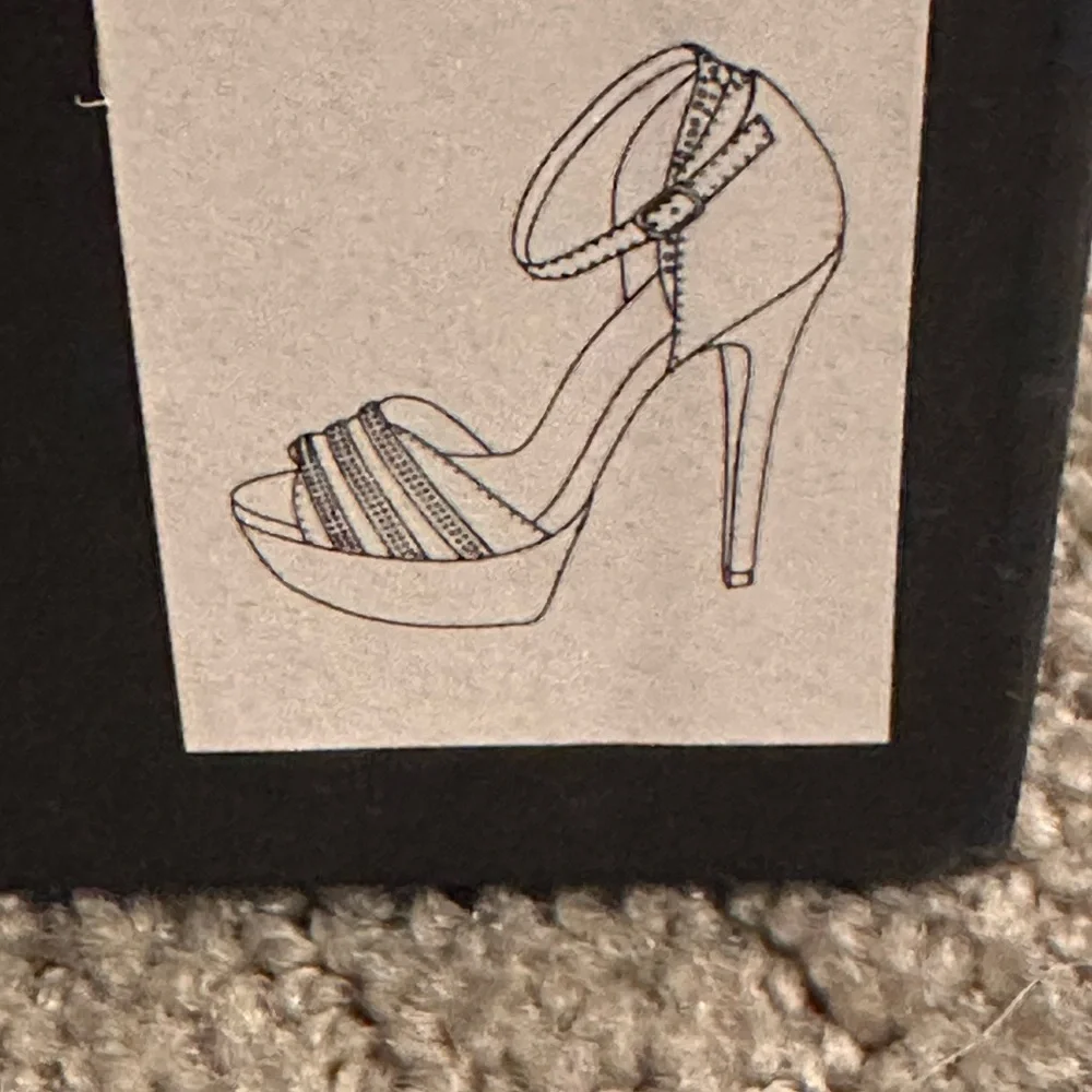 bebe Blush Pink Platform Peep-Toe Ankle Strap Heels